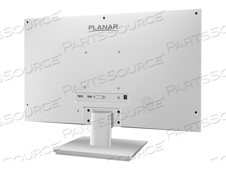 PLANAR PXN2490MW-WH, LED MONITOR, 24" (23.8" VIEWABLE), 2560 X 1440 QHD @ 60 HZ, IPS, 300 CD/M¦, 1000:1, 6 MS, HDMI, DVI, DISPLAYPORT, SPEAK by Planar Systems