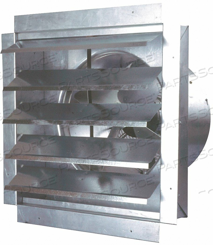 14" HEAVY DUTY EXHAUST FAN WITH INTEGRATED SHUTTER IF14 1400 CFM by Maxx Air 14" HEAVY DUTY EXHAUST FAN WITH INTEGRATED SHUTTER IF14 1400 CFM by Maxx Air