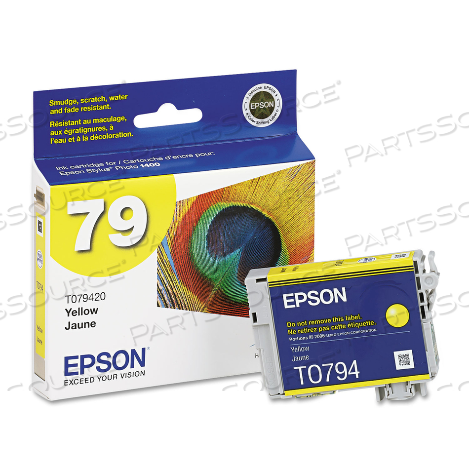 INK CARTRIDGE, REPLACEMENT FOR EPSON ARTISAN 1430, EPSON STYLUS PHOTO 1400, EPSON T079420 