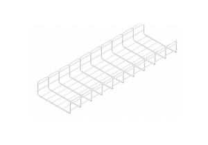 WIRE MESH CABLE TRAY 12X4IN 10 FT by Cablofil
