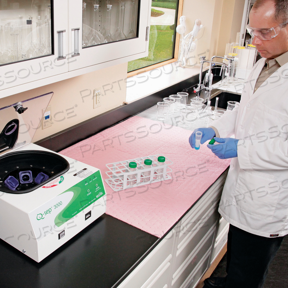 PIG HAZMAT CHEMICAL ABSORBENT MAT ROLL by New Pig Corporation