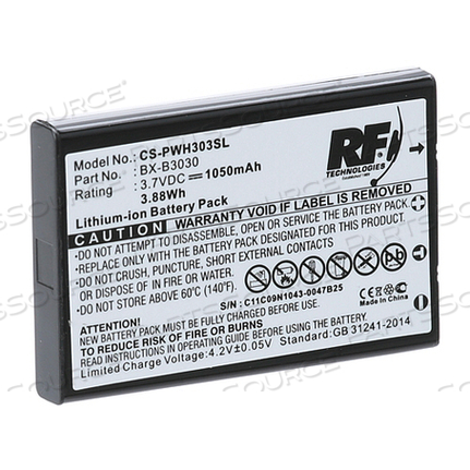 BATTERY, ATTUNE I & II by Panasonic Microwave
