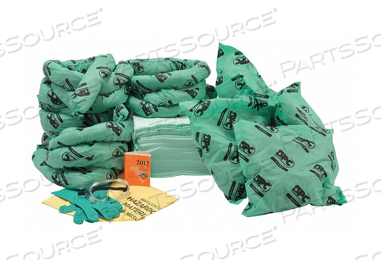 SPILL CONTROL CART FILL CHEM/HAZMAT by Brady Americas SPILL CONTROL CART FILL CHEM/HAZMAT by Brady Americas