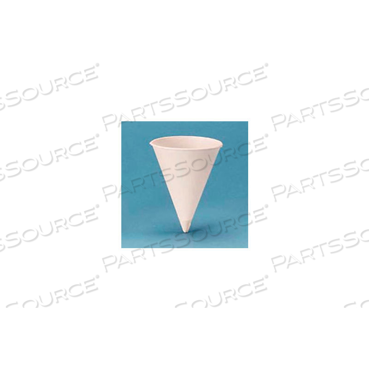 CONE WATER CUPS, 4 OZ. SIZE, 200/BAG, 25 BAGS/CARTON by Dart Container Corporation