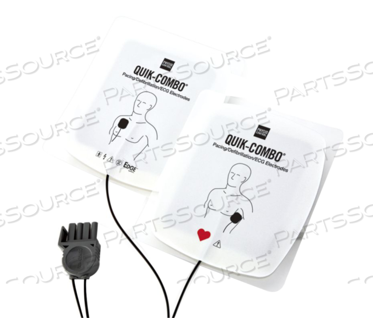 EDGE SYSTEM ELECTRODES WITH QUIK-COMBO CONNECTOR by Physio-Control EDGE SYSTEM ELECTRODES WITH QUIK-COMBO CONNECTOR by Physio-Control