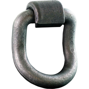 WELD-ON FORGED 1" D-RING WITH 55 ANGLE - GRAY by Buyers Products WELD-ON FORGED 1" D-RING WITH 55 ANGLE - GRAY by Buyers Products