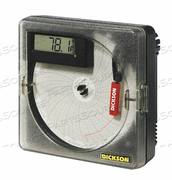 CHART RECORDER TEMPERATURE 4 IN NIST by Dickson