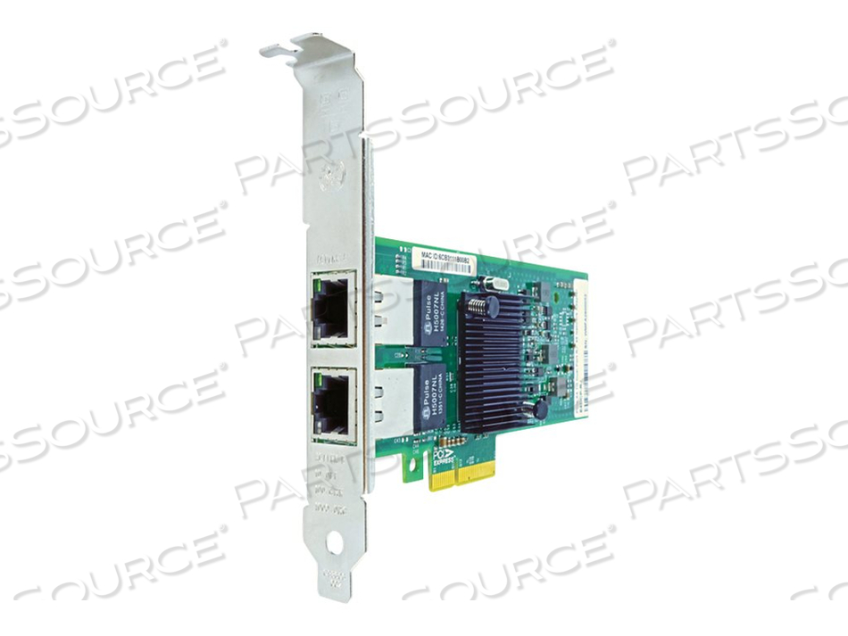 AXIOM 10/100/1000MBS DUAL PORT RJ45 PCIE X4 NIC CARD FOR HP - 458492-B21 by Axiom