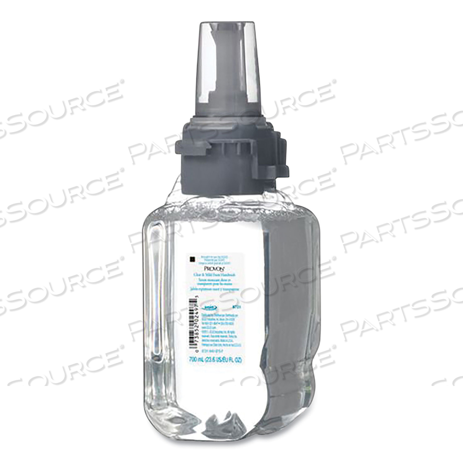 CLEAR AND MILD FOAM HAND WASH, UNSCENTED, 1,250 ML REFILL by Provon CLEAR AND MILD FOAM HAND WASH, UNSCENTED, 1,250 ML REFILL by Provon