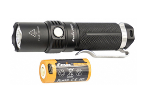 MINI FLASHLIGHT 3.70 L 550 LM BLACK by Fenix Lighting