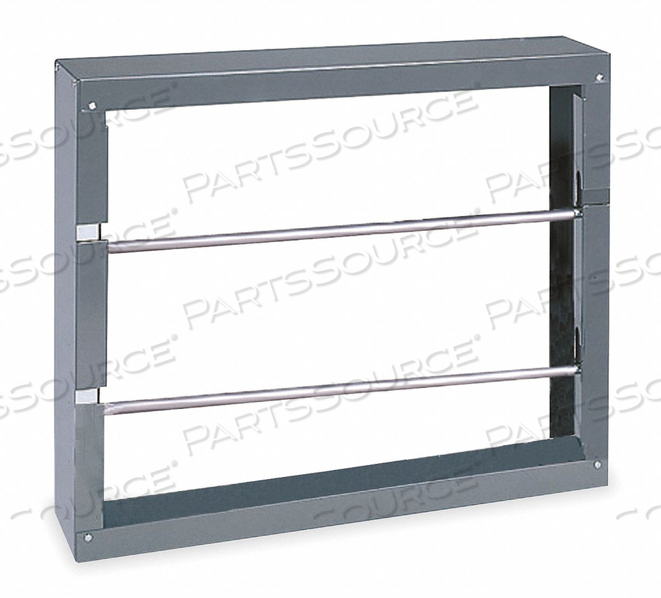 ROD STORAGE RACK 21-1/2 H 26-1/8 W 6 D by Durham Manufacturing Company