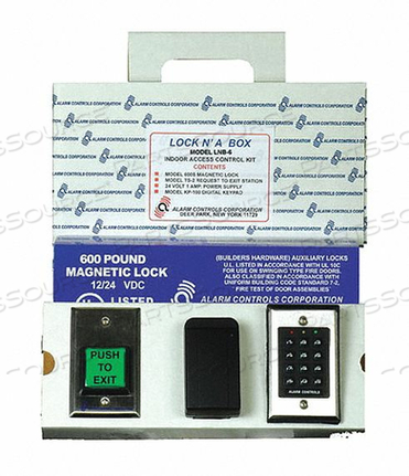 ACCESS CONTROL SYSTEM KIT PUSH BUTTON by Alarm Controls ACCESS CONTROL SYSTEM KIT PUSH BUTTON by Alarm Controls