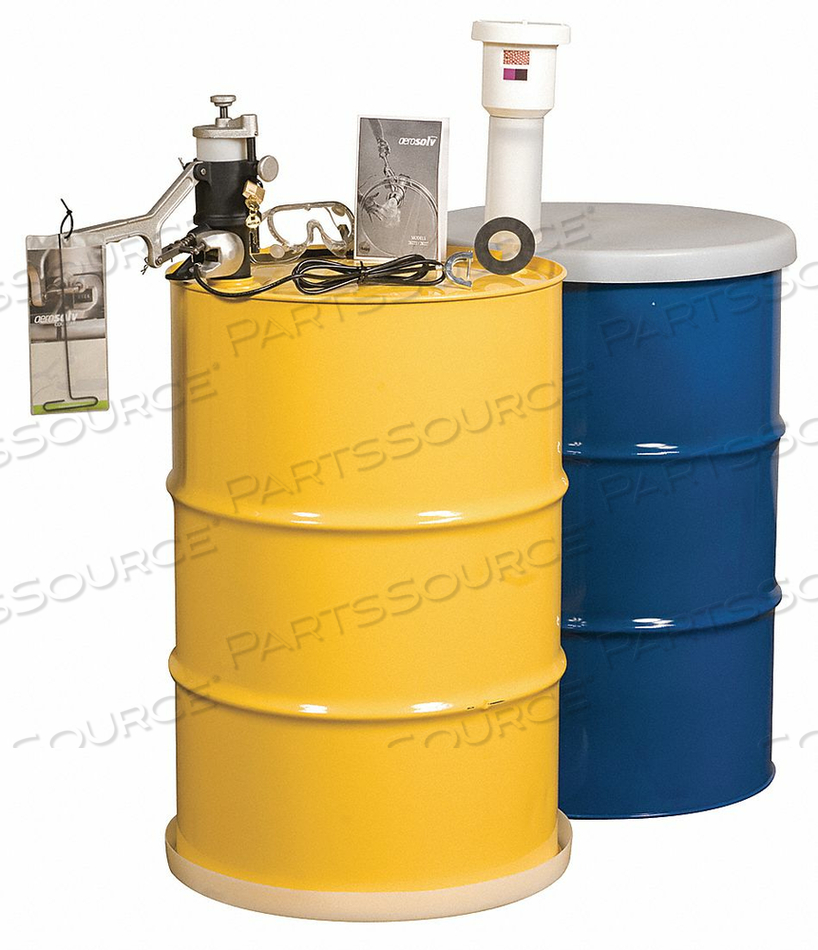 JUSTRITE AEROSOLV DUAL COMPLIANT CAN DISPOSAL SYSTEM W/ COUNTER by Justrite