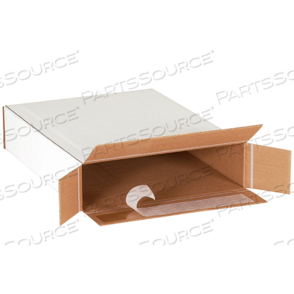 SELF-SEAL SIDE LOADING BOXES, 11 1/4" X 3" X 15 1/8", WHITE, 25/BUNDLE by BOX Partners (Box Acquisitions, LLC)