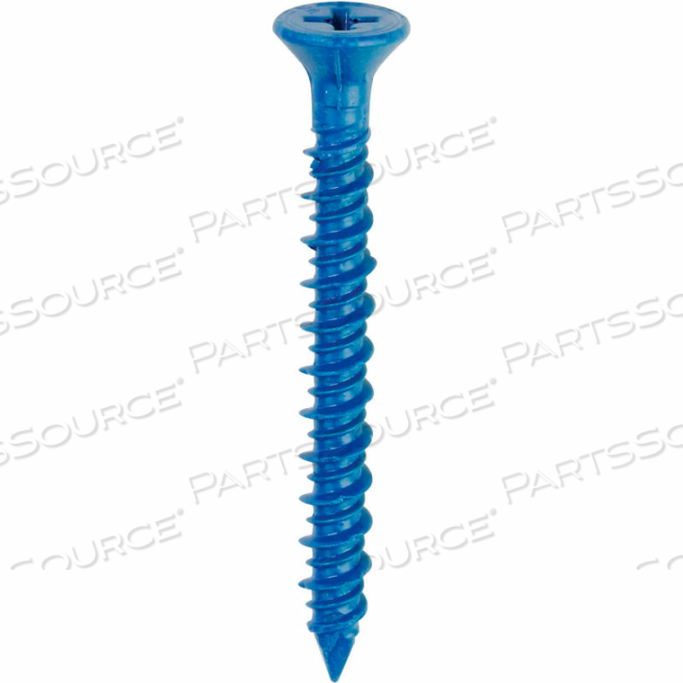 TAPCON - 1/4" X 4" CONCRETE ANCHOR - PHILLIPS HEAD - MADE IN USA - PKG OF 25 by ITW