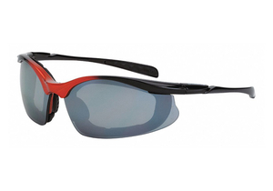 SAFETY GLASSES SILVER MIRROR by Crossfire