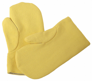 HEAT RESIST MITTENS KEVLAR(R) YELLOW PR by Chicago Protective Apparel HEAT RESIST MITTENS KEVLAR(R) YELLOW PR by Chicago Protective Apparel