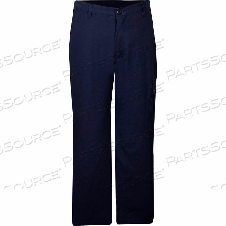 TECGEN SELECT FLAME RESISTANT PERFORMANCE UTILITY PANTS, 36 X 30, NAVY by National Safety Apparel