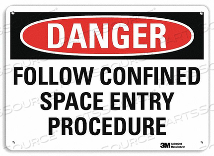 DANGER SIGN 4 HOLE MOUNT 10IN W X 7IN H by Lyle Signs Inc. DANGER SIGN 4 HOLE MOUNT 10IN W X 7IN H by Lyle Signs Inc.