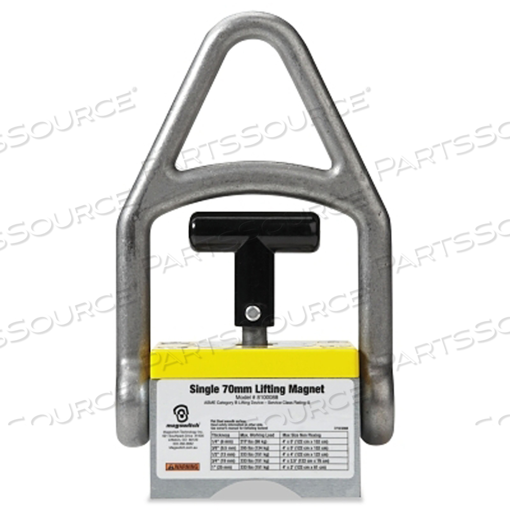 MLAY1000 LIFTING MAGNET, 1000 LB MAX LOAD CAP by Magswitch Technologies MLAY1000 LIFTING MAGNET, 1000 LB MAX LOAD CAP by Magswitch Technologies
