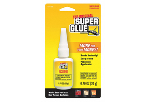 INSTANT ADHESIVE 20G BOTTLE CLEAR by Super Glue