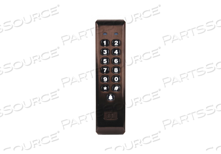 WEATHER RESISTANT KEYPAD 6-31/64 H by Linear