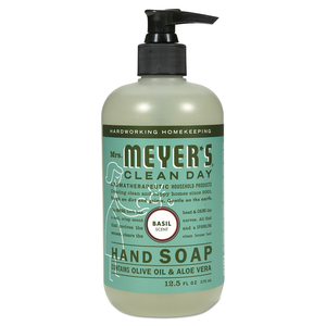 CLEAN DAY LIQUID HAND SOAP, BASIL, 12.5 OZ, 6/CARTON by Mrs. Meyer's