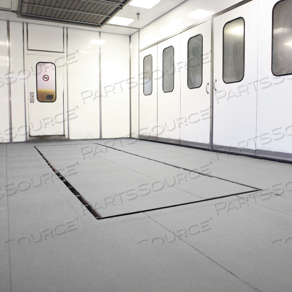 PIG PAINT BOOTH MAT WITH ADHESIVE BACKING by New Pig Corporation PIG PAINT BOOTH MAT WITH ADHESIVE BACKING by New Pig Corporation