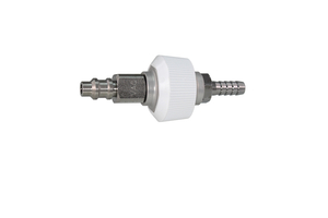 QUICK CONNECT ADAPTER, MALE X 1/4 IN HOSE BARB, WHITE, VACUUM by Bay Corporation QUICK CONNECT ADAPTER, MALE X 1/4 IN HOSE BARB, WHITE, VACUUM by Bay Corporation