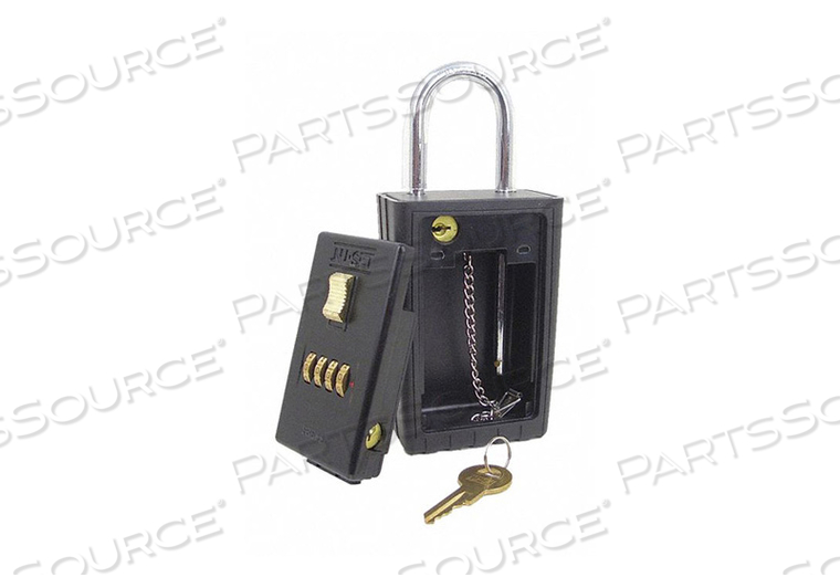 LOCK BOX 4-NUMBER HANGING SHACKLE by Nu-Set