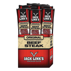 BEEF STEAK, ORIGINAL, 1 OZ, 12/BOX by Jack Links