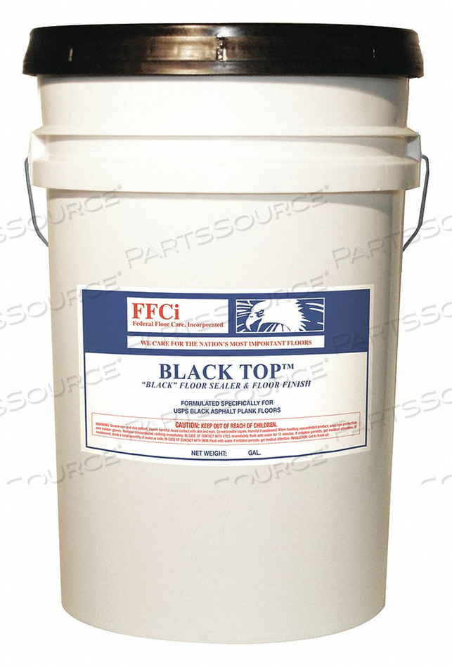 BLACK TOP FINISH  SEALER 5 GAL PAIL by Federal Floor Care Inc