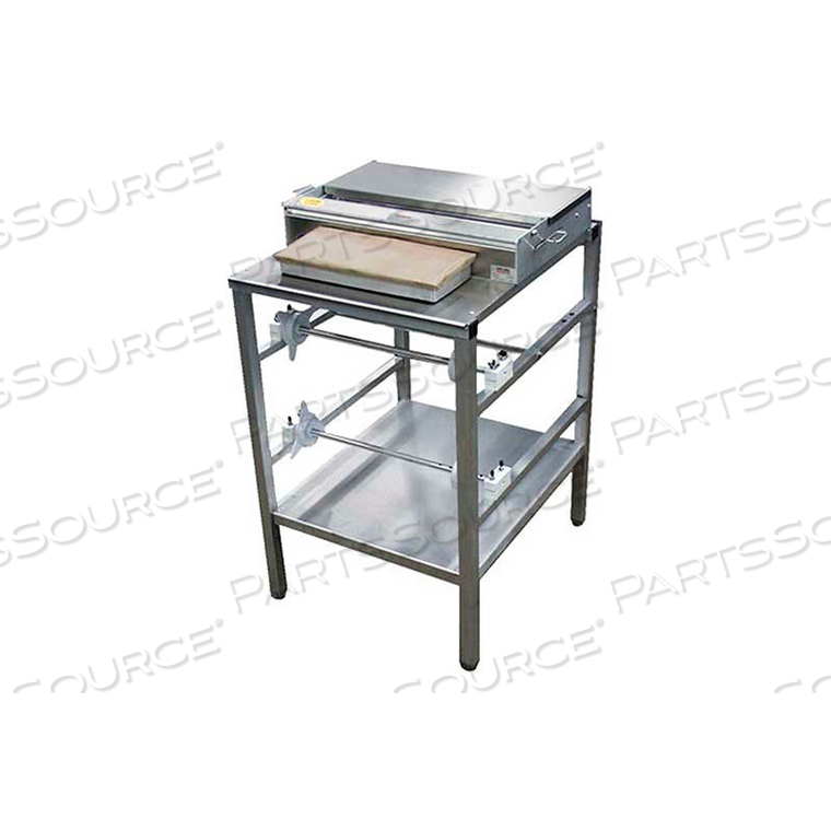 HEAT SEAL - WRAPPER MACHINE, 115V, 725W, (2) 18" ROLLS CAPACITY, 26"L X 23"W X 36"H by Alfa Inc. HEAT SEAL - WRAPPER MACHINE, 115V, 725W, (2) 18" ROLLS CAPACITY, 26"L X 23"W X 36"H by Alfa Inc.
