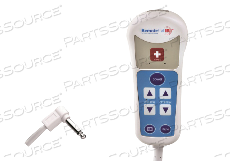 REMOTE, WHITE, 10 BUTTONS, 1/4 IN PHONE PLUG, 6.5 IN X 10 FT by Crest Healthcare REMOTE, WHITE, 10 BUTTONS, 1/4 IN PHONE PLUG, 6.5 IN X 10 FT by Crest Healthcare