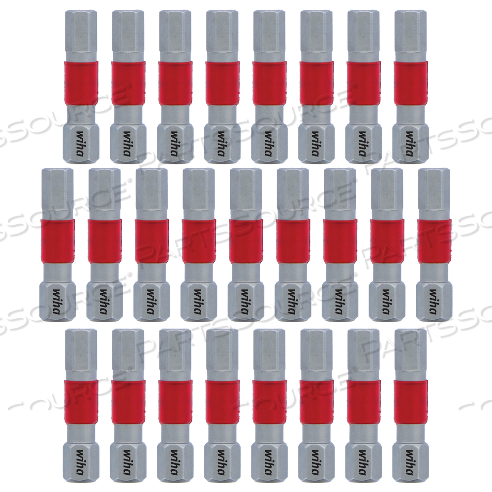 MAXXTOR IMPACT BIT HEX 7/32 X 29MM - 25 PACK by Wiha Tools MAXXTOR IMPACT BIT HEX 7/32 X 29MM - 25 PACK by Wiha Tools