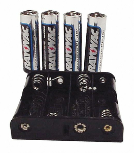 BATTERY PACK EPLEX (4) ALKALINE AA by E-Plex