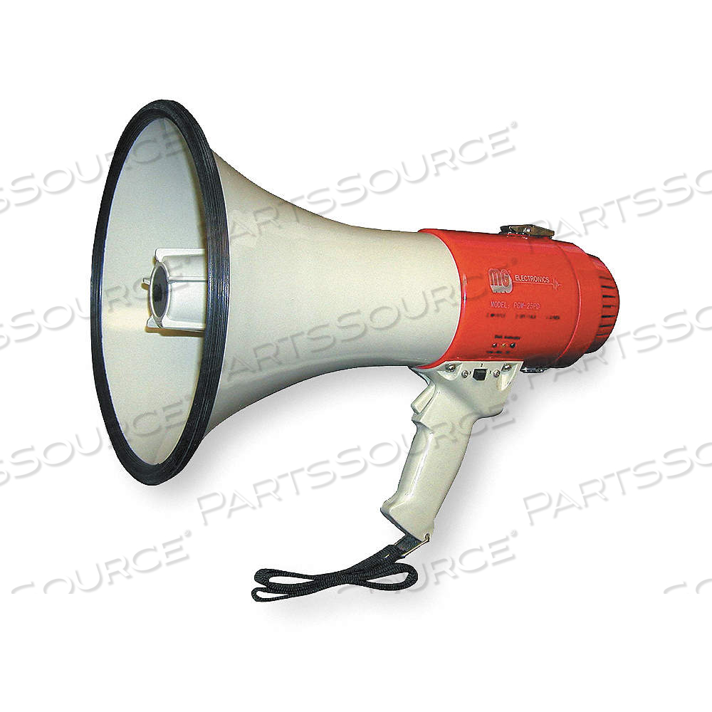 MEGAPHONE, 5,280 FT OP RANGE, 8 1/2 IN BELL DIA, SIREN/TALK/WHISTLE by Approved Vendor MEGAPHONE, 5,280 FT OP RANGE, 8 1/2 IN BELL DIA, SIREN/TALK/WHISTLE by Approved Vendor