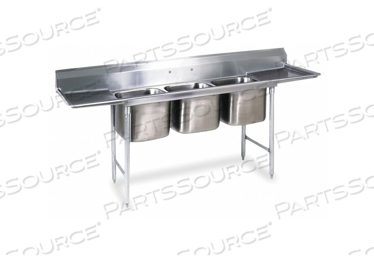 SCULLERY SINK WITHOUT FAUCET 90 IN L by Eagle Group SCULLERY SINK WITHOUT FAUCET 90 IN L by Eagle Group