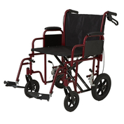 invacare trhd22fr bariatric transport chair