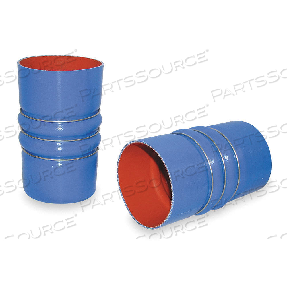 CHARGE AIR COOLER HOSE, 3 1/2 IN HOSE INSIDE DIA., 6 IN HOSE LG, BLUE by Approved Vendor