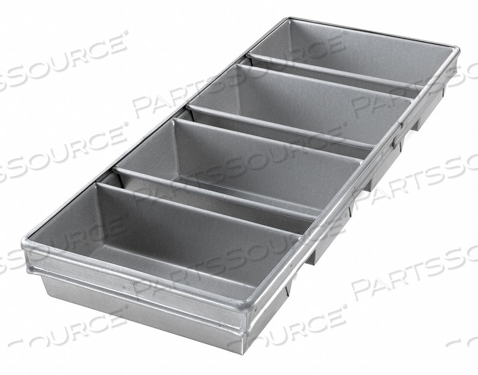 BREAD PAN 4-STRAP 10X5 by Chicago Metallic