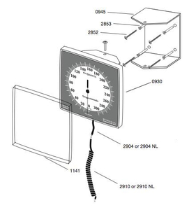 BAUM WALL ANEROID MANOMETER by W.A. Baum Co., Inc.