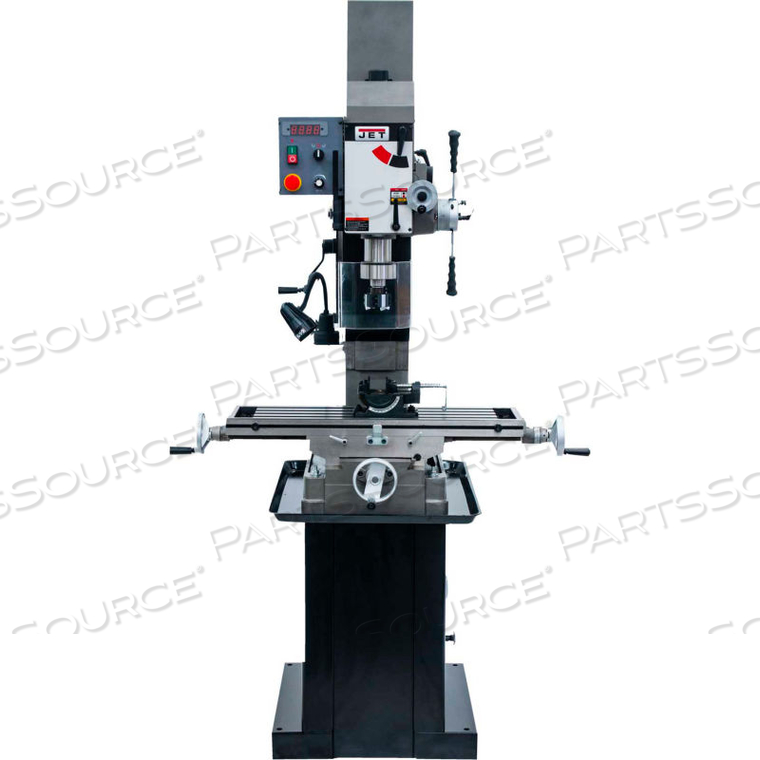 JET JMD-45VSPF VAR. SPEED SQUARE COLUMN GEARED HEAD MILL DRILL, DP500, X-AXIS POWERFEED by Jet JET JMD-45VSPF VAR. SPEED SQUARE COLUMN GEARED HEAD MILL DRILL, DP500, X-AXIS POWERFEED by Jet