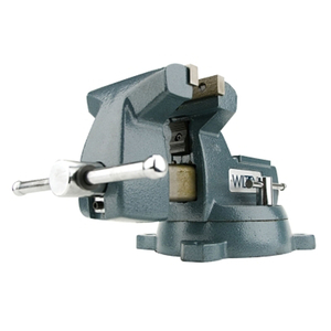 WILTON MODEL 746 6" JAW WIDTH 4-1/8" THROAT DEPTH MECHANICS VISE W/ SWIVEL BASE by Wilton/ Walter Meier Manufacturing Americas WILTON MODEL 746 6" JAW WIDTH 4-1/8" THROAT DEPTH MECHANICS VISE W/ SWIVEL BASE by Wilton/ Walter Meier Manufacturing Americas