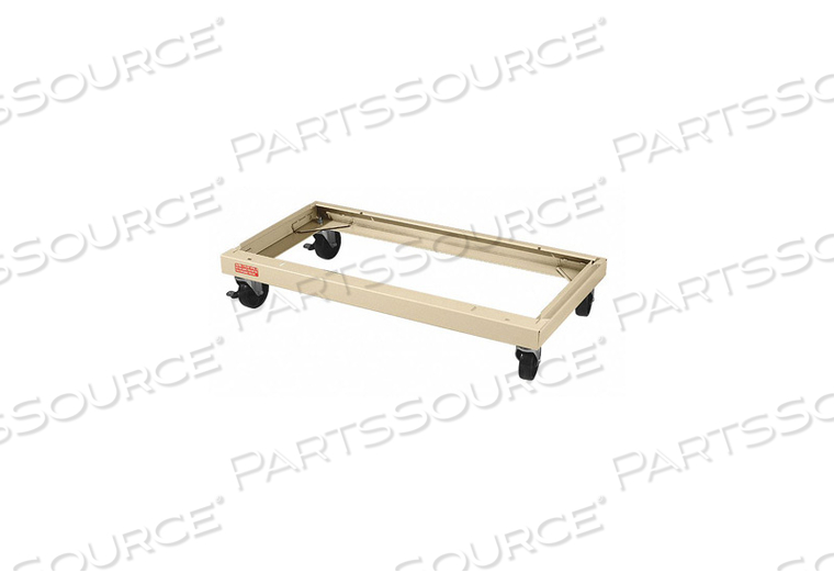 F0997 CASTER KIT 36 IN W X 24 IN D PUTTY by Tennsco Corp.