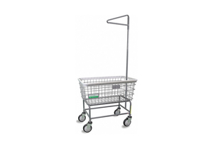 WIRE LAUNDRY CART 600 LB LD CAP. GRAY by R&B Wire Products, Inc.