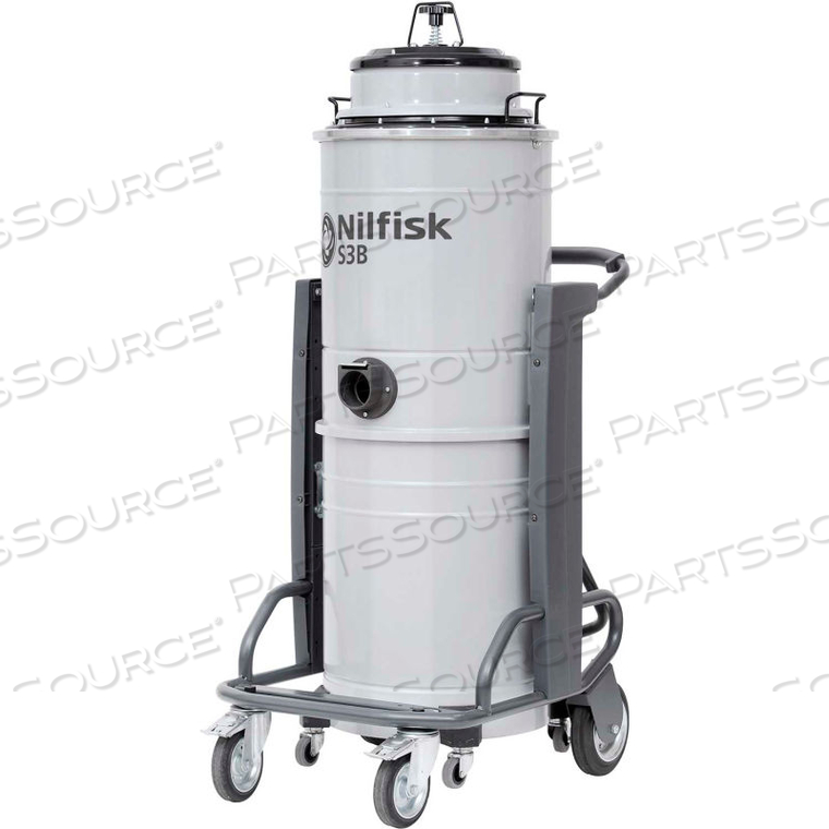 S3B WET/DRY INDUSTRIAL VACUUM, 26 GALLON CAP. by Nilfisk, Inc. S3B WET/DRY INDUSTRIAL VACUUM, 26 GALLON CAP. by Nilfisk, Inc.