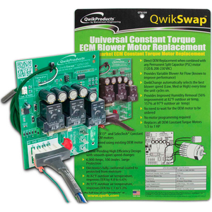 QWIKSWAP UNIVERSAL ECM CONSTANT TORQUE MOTOR REPLACEMENT by Qwikproducts