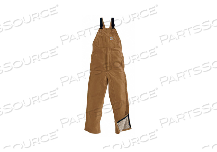 BIB OVERALL BROWN 42IN X 34IN 13 OZ. 