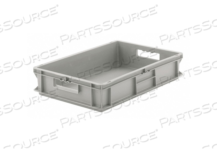 SOLID WALL STACKING CNTNER 24X16X13 GRAY by SSI Schaefer SOLID WALL STACKING CNTNER 24X16X13 GRAY by SSI Schaefer